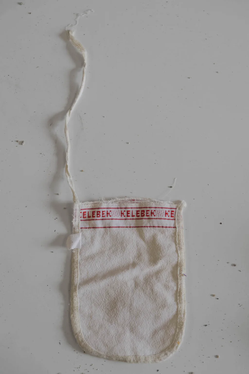 Small cloth bag with a drawstring