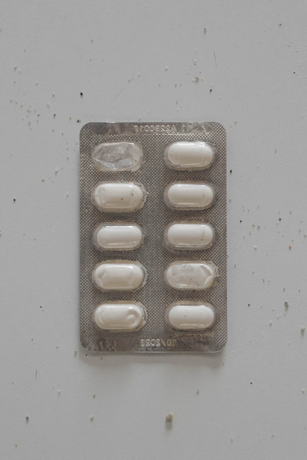 Blister pack of tablets
